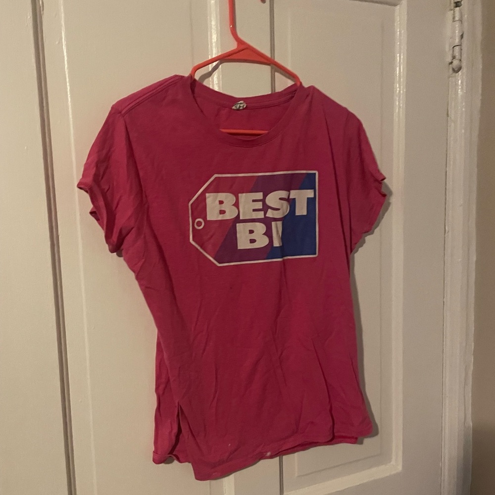 "Best Bi" Delta women's L tee shirt